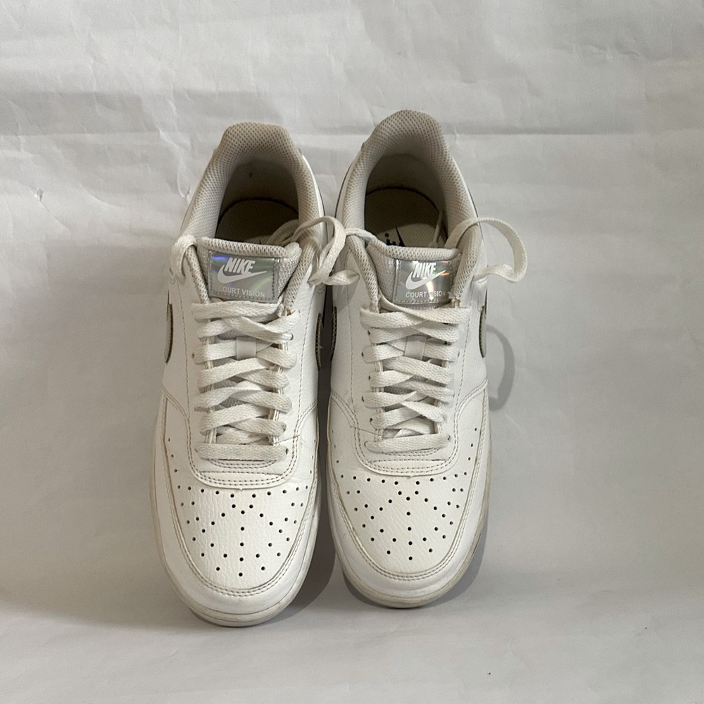 Nike Women’s Court Vision White Sneakers